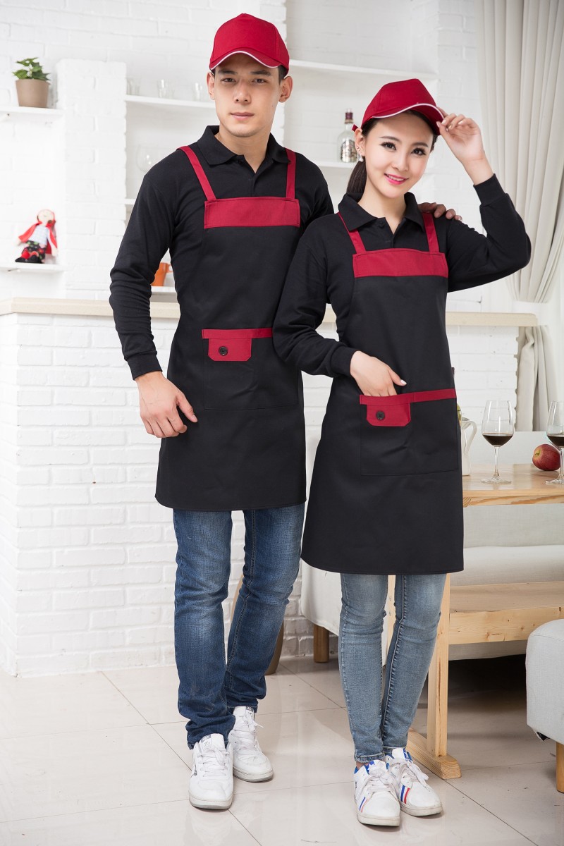 Hotel Hair Salon Assistant Working Clothes Hairdresser Beauty Hairdresser Hot dye special Korean version of women's clothing Dyed Hair Waterproof Apron