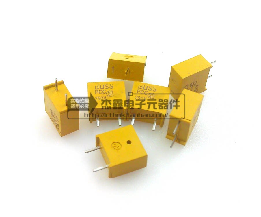 BUSS PCC 250V 1A COOPER Bussmann Fast Fuse Fast Fuse 1000mA