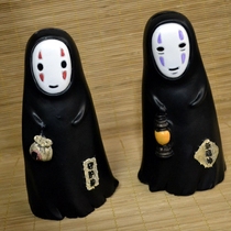 Large piggy bank Japan Hayao Miyazaki creative thousand and Chihiro faceless male desk ornaments Piggy bank gifts for men and women