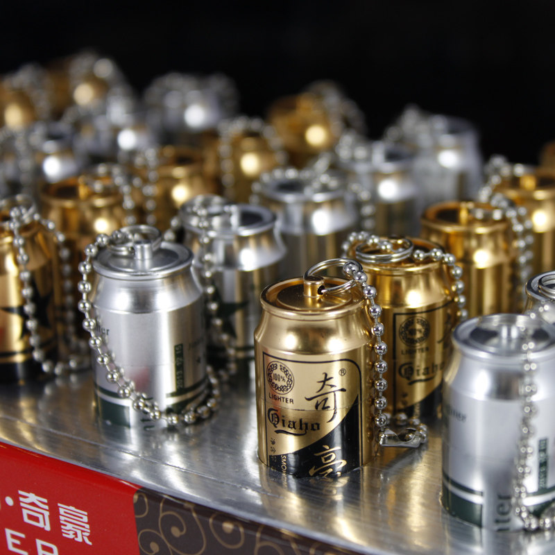 Qihao lighter alcohol lamp doctor's special lighter mini version metal inflatable grinding wheel to light alcohol lamp