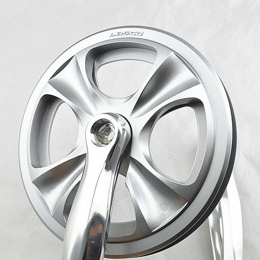 Taiwan brand 46T with hood large fluted disc leg length 165 Single speed dead flying internal variable speed large fluted disc 46 teeth