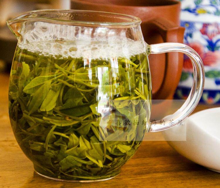 2019 Green Tea New Tea Zhejiang Kaihua Dragon Top Green Tea Taste Clear Aroma Fried Green Rain Front Spring Slices New Tea 250g