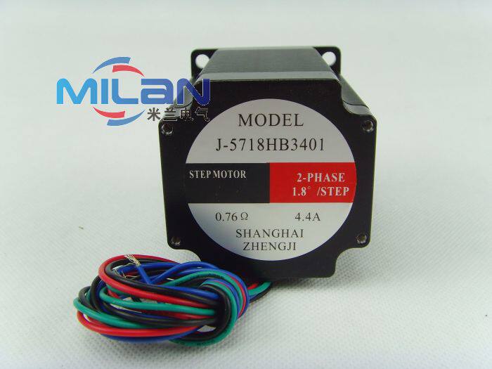 J-5718HB3401 57 stepper motor high 76mm torque 2 30Nm engraving machine stripping machine
