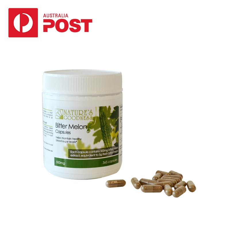 Nature's Goodness 降糖活胰 苦瓜胶囊500mg 365粒