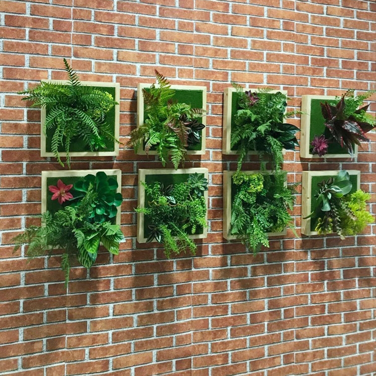Simulated green - plant wall wall with green wall multi - flesh - combined plant wall wall decorated wall lawn