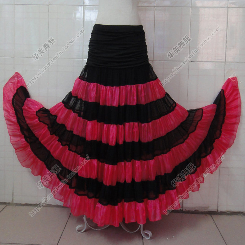 Huamei National Benchmark Social Dance Dress Professional Morden Dance Lady Downswing Practice Suit Promotion Set Up