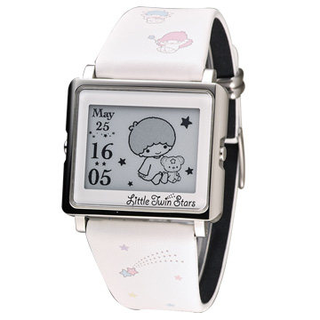 EPSON Kikiliala Rainbow Twin Stars Fairy (silver) Healing Wrist Watches