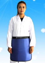 x-ray radiation protection lead square scarf apron abdominal gonad radiology CT detection security screening pregnant women radiation skirt