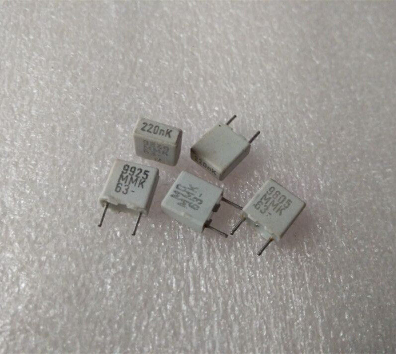 Disassembly Swedish EVOX MMK series 63V0 22UF 220n fever metallized film capacitor