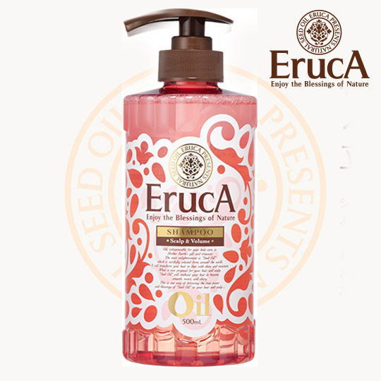 台湾官网直邮进口【ErucA艾露卡】 精油烫染蓬松洗发乳 500ml