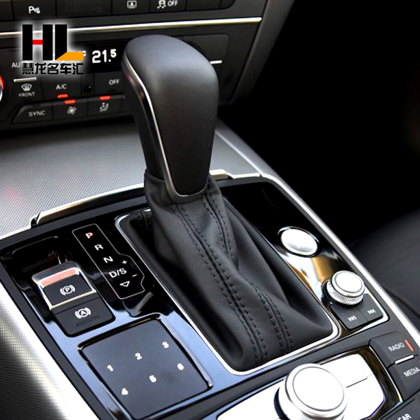 Suitable for Audi A4L gear lever head C7A6L Q5 Q7A5 new gear lever S6 S7 original gear shift head