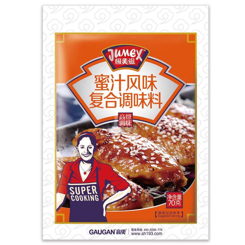 极美滋 蜜汁风味复合调味料 70g/袋