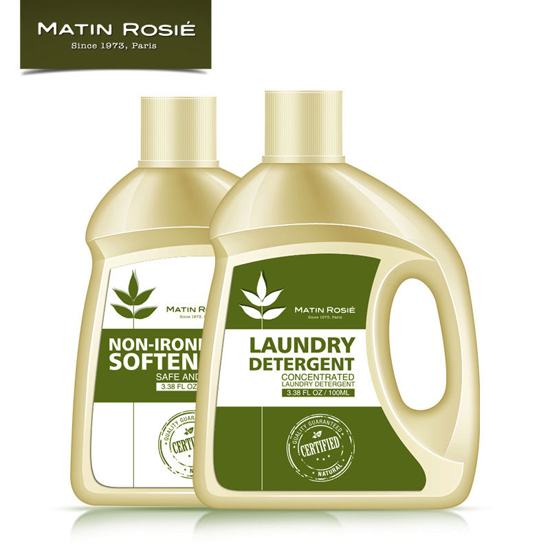 玛汀露丝浓缩多效倍洁洗衣液免烫柔顺剂快速去污渍亮彩护色旅行装