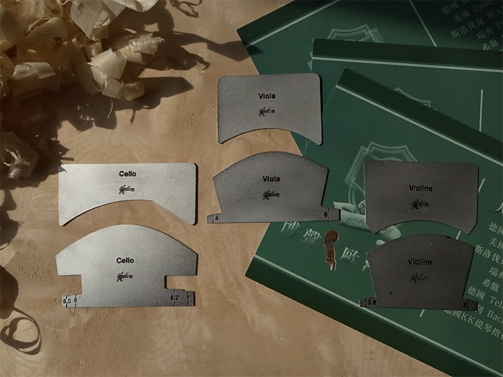 Imported German Violin Code Fingerboard Production Tool Radians module Grand Central Violin Six sets