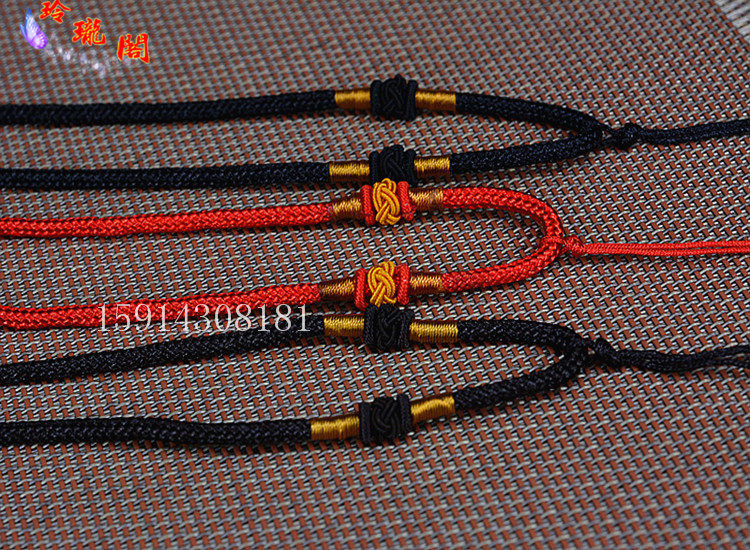 Hand Woven Necklace Rope Necklace Rope Jade Pendant Rope Jade Pendant Rope Emerald Jade Crystal Pendant Accessories Rope Male