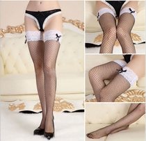 Spring and summer new sexy lace lace high socking butterfly net eyes over knee long cylinder socks thigh socks