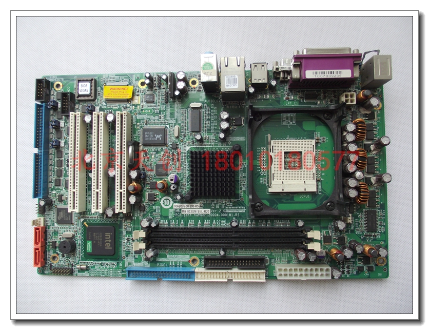 Beijing Spot Wida IEI Industrial computer motherboard MB-852GM-SEL-R20 2 0 Good shipping