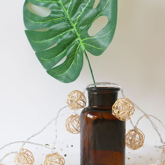 Hollow diamond LED small lights flashing string lights ins same style room layout bedroom decoration girly bedroom