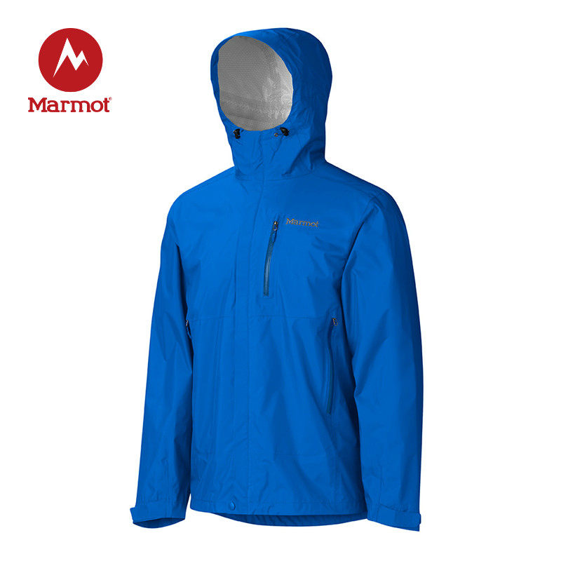 春夏新品 MARMOT/土拨鼠 男款连帽冲锋衣 A40510