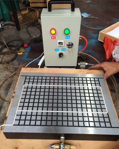 Taiwan quality CNC vacuum disk Strong permanent magnet disk Vacuum sealing suction cup automatic pressure holding pneumatic disk