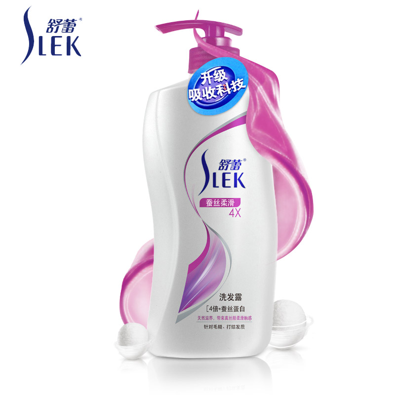 【天猫超市】舒蕾露蚕丝柔滑洗发水800ml改善毛躁清洁滋润养控油
