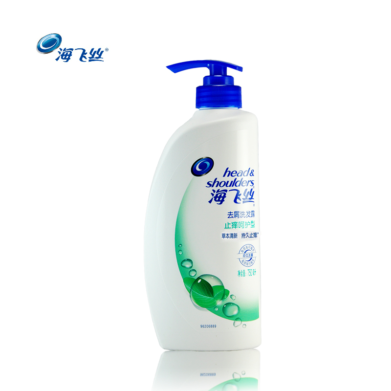 海飞丝去屑洗发水/露止痒呵护型750ml清爽不油腻去屑保护头皮