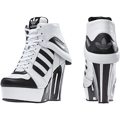 Adidas streetball platform wedge Clearance