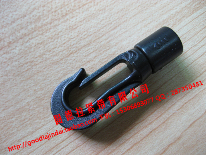 Backpack webbing clothing accessories high-strength environmental protection plastic shoulder strap small hook fishnet rope hook