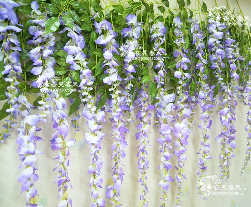 Симуляция цветочные и фальшивые цветочные гостиные украсить цветочную стену -нанесенные на стену.