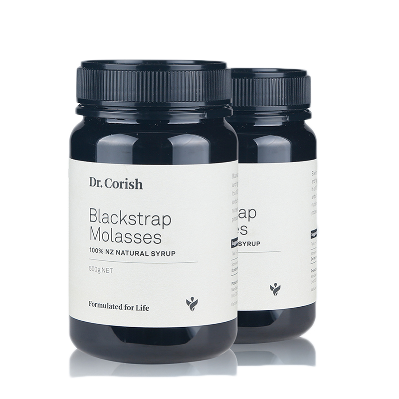 新西兰Dr.Corish天然高品质黑糖蜜补铁补血缓痛经产后月子*2瓶