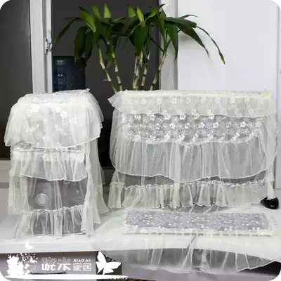   Fabric computer dust cover Computer five-piece host display cover Computer dust cover