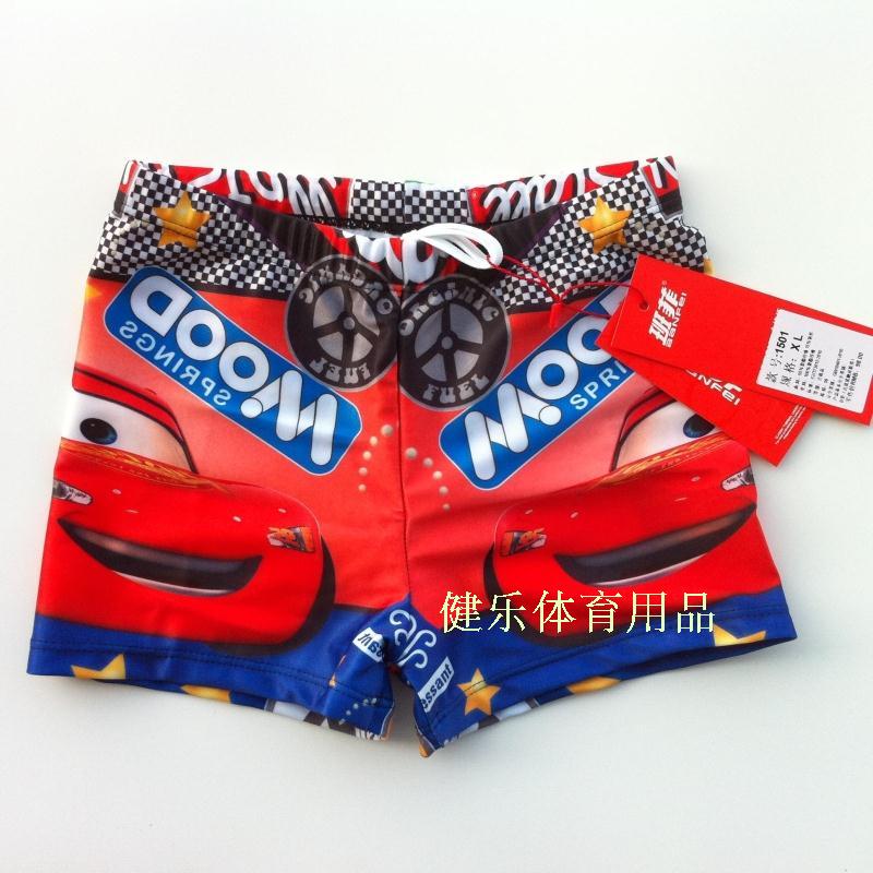 Banfi upscale children's flat corner swimming pants boys swimming shorts 3-9-year-old swimming pants beach pants