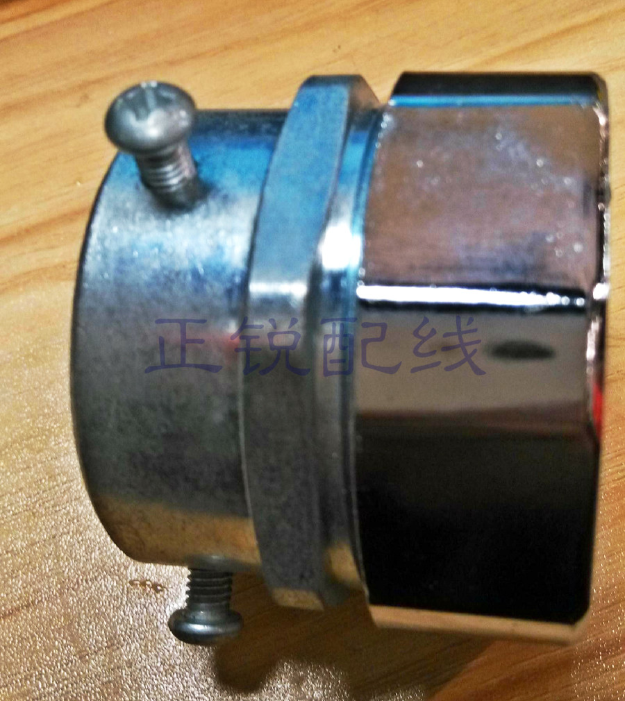 National standard metal joint (15) 16mm three-column card joint plastic-coated hose joint connecting metal pipe