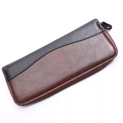 Hairdressing scissors accessories double-color bag double-handle craftsman bag without logo bag scissors bag