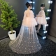 Girls Wedding Children Dress Dress Dress Girl Girl Piano Trang phục sinh nhật Trailer Tutu Phong cách mới - Váy trẻ em