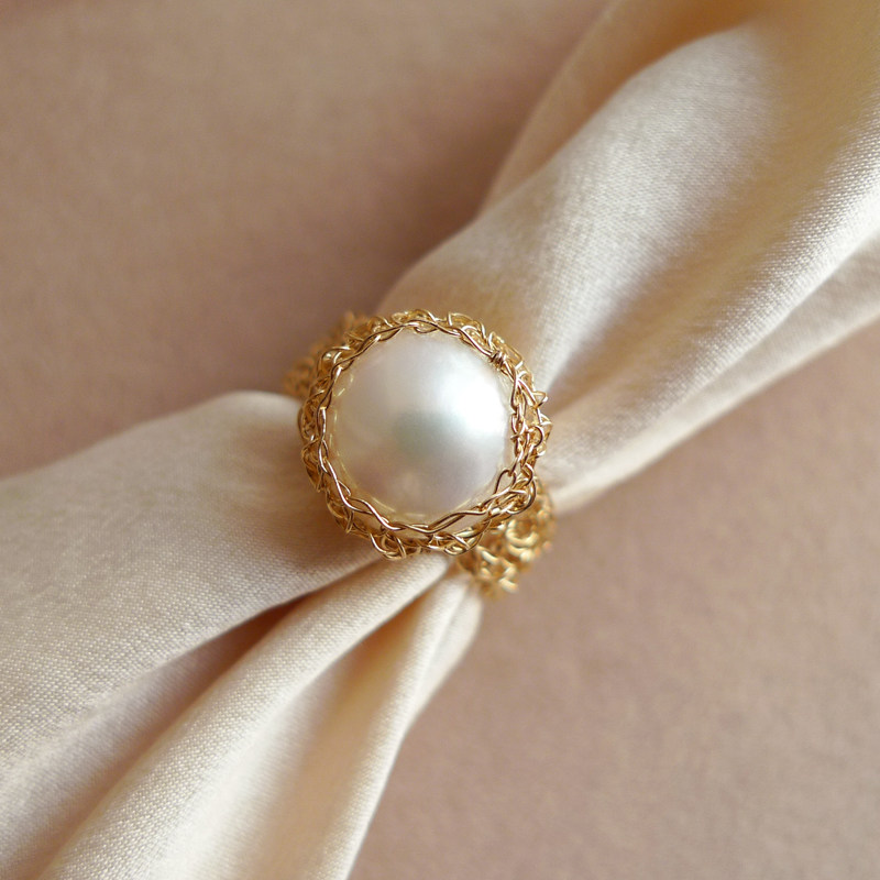 Bague Femme OTHER   en Nacre - Ref 3086675 Image 5