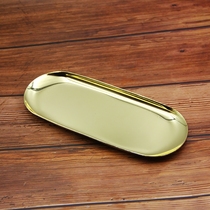 Scented candle tray Candlestick Simple metal European Romantic table decoration Modern tray Candlelight dinner