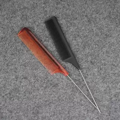Metal Tail Comb Division Comb Pan Head Hair Hair Comb Carbon Fiber Comb