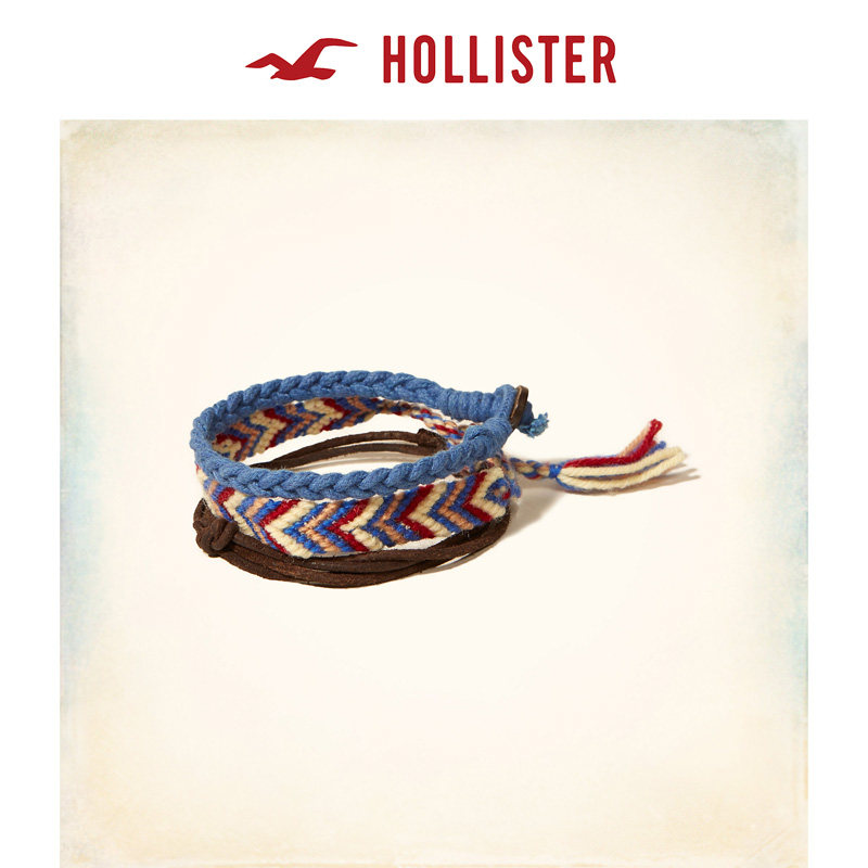 Hollister 编织手链套装 男 122146
