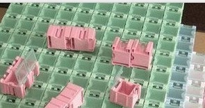 Typing good quality Mini clamshell patch element box Thumb original box Combinable element box