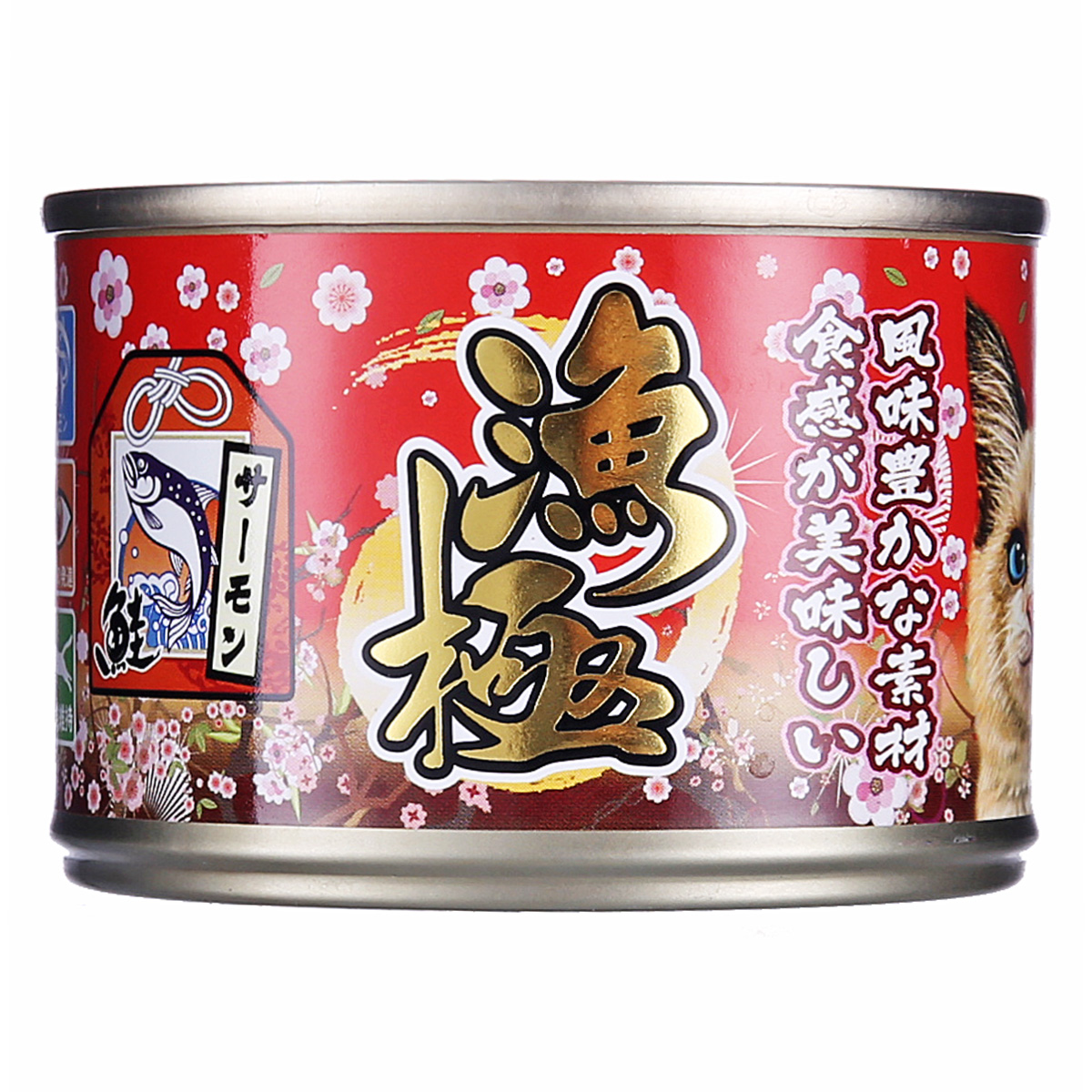 波奇网 宠物猫罐头湿粮 渔极-金枪鱼+三文鱼160g AK02猫湿粮罐头