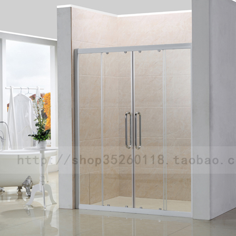Overall simple shower room custom tempered glass partition screen bathroom flat screen factory bathroom products