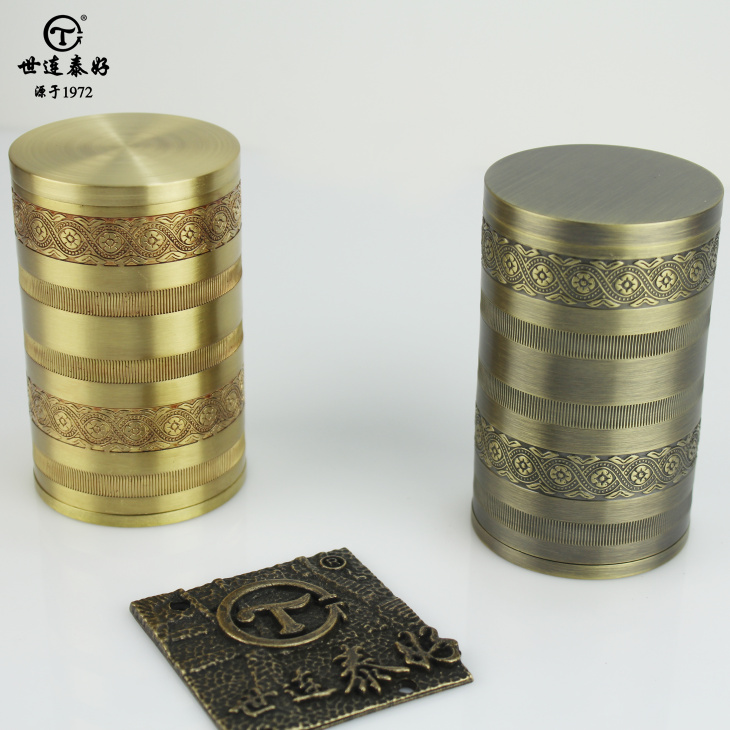 Taiwan Shilingtai good copper lock European classical copper cylinder 01RG