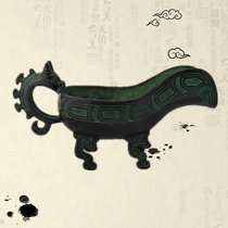 Antique Bronze Weekly Wedding Pouring Vessel Large Bronze Home Decoration Ornaments Special Specials