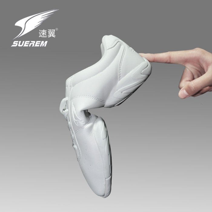 Speed Wing Competitive Bodybuilding   Competition Shoes Dance Shoes White Cheerleader Training Shoes-Taobao