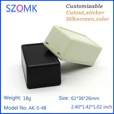 61*36*26 Standard plastic instrument shell Hand-held shell Security industrial controller shell S48