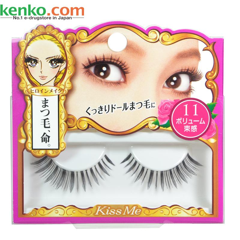 日本伊势半KissMe凡尔赛玫瑰花漾美姬魅惑大眼假睫毛 11 浓密束感