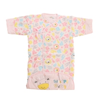 Walibi newborn sleeping bag pure cotton air conditioning strap baby sleeping bag thin autumn and winter baby quilt anti-kick quilt