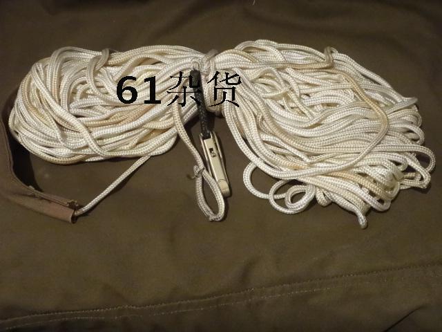 Fast-drop rope, quick hang outdoor rescue rope, high-rise rescue rope, 40-meter life line, quick hang.