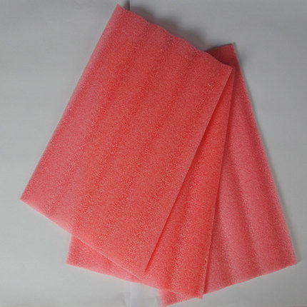 Pearl cotton 20 * 30 * 0 3CM sponge cushion red pearl cotton per piece 2 0